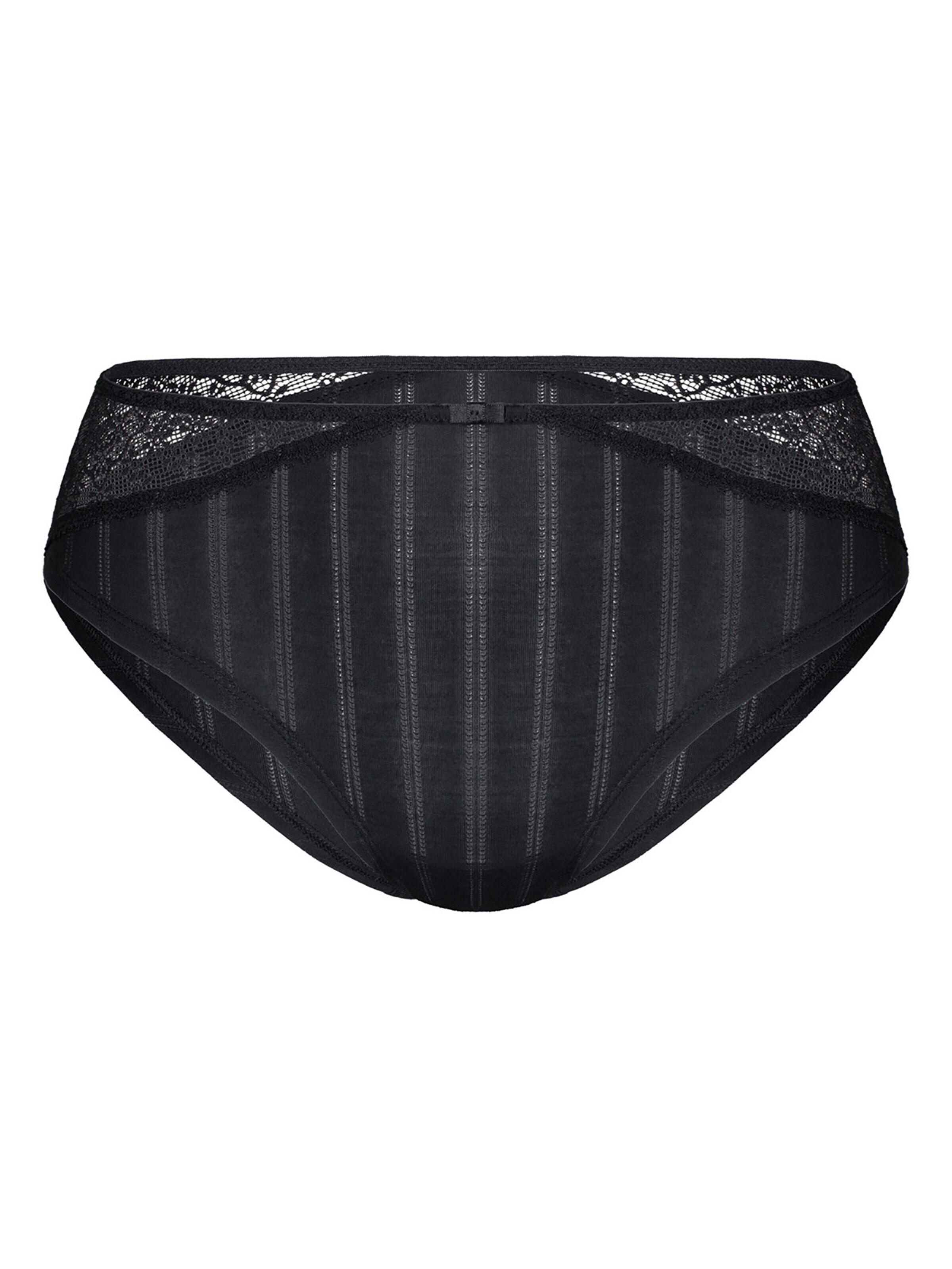 sassa Boyshorts 'Natural Stripe' in Black