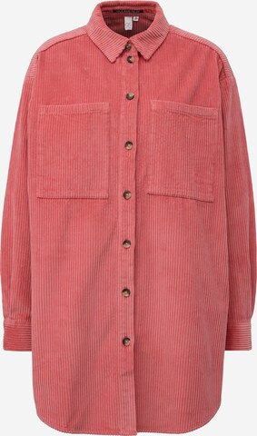 QS Blouse in Roze: voorkant