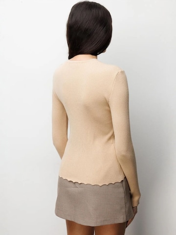 MixRay Knit cardigan in Brown