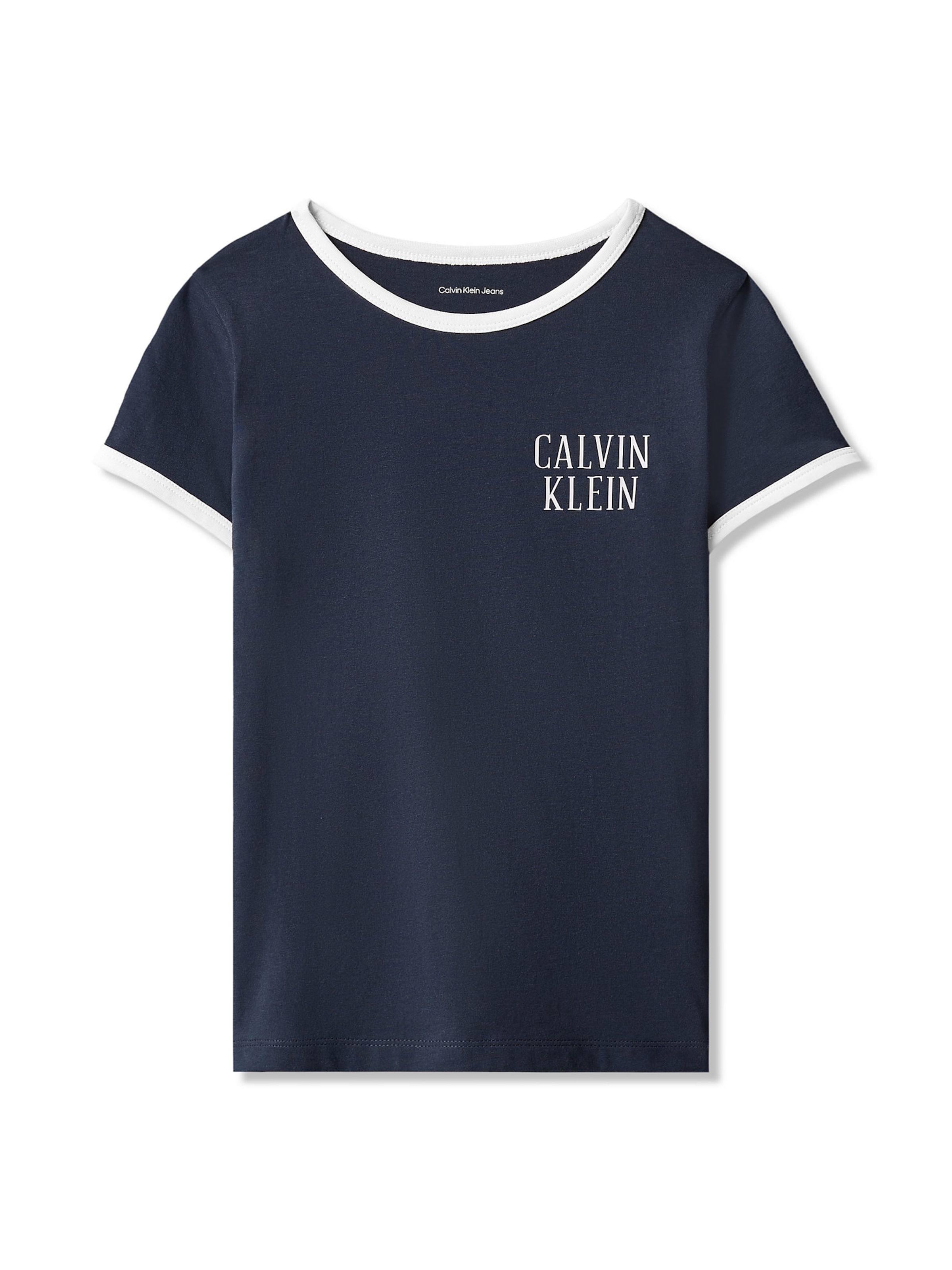 Calvin Klein Jeans Regular Shirt in Blue: front