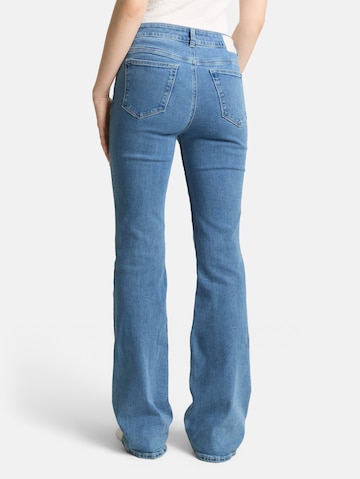 TOM TAILOR DENIM Flared Jeans 'Ava' in Blue