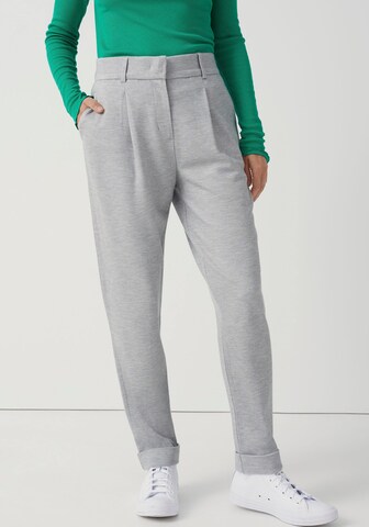 Someday Loose fit Pleat-Front Pants in Grey: front
