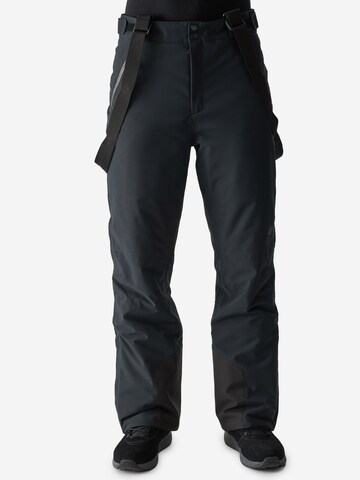 regular Pantaloni per outdoor di 4F in nero: frontale
