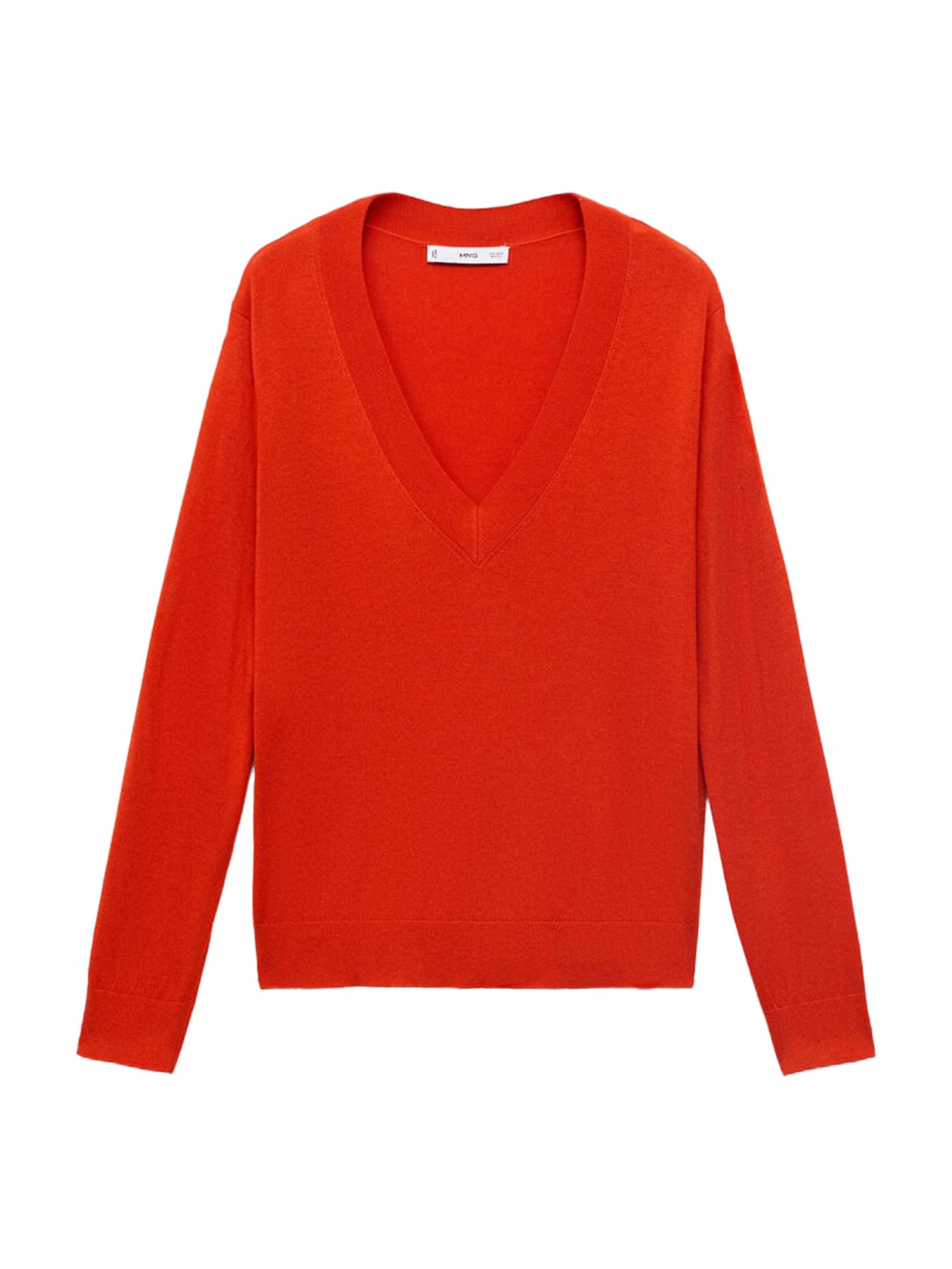 MANGO Пуловер 'LUCCAV' в оранжево: отпред