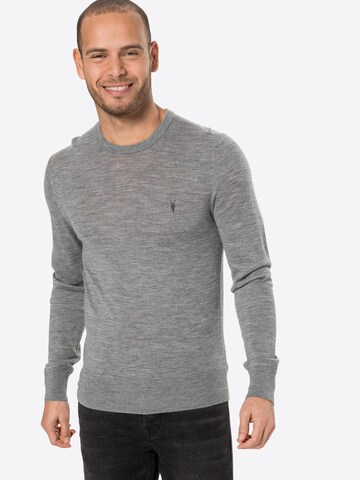 AllSaints Pullover in Grau: predná strana