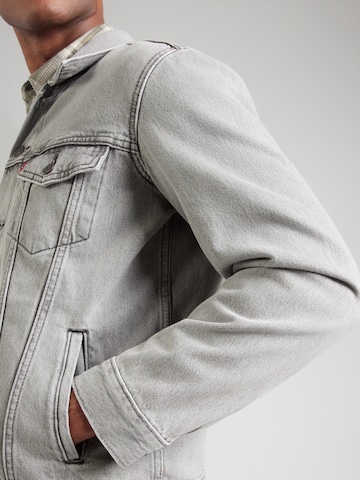 LEVI'S ® Kurtka przejściowa 'The Trucker' w kolorze szary