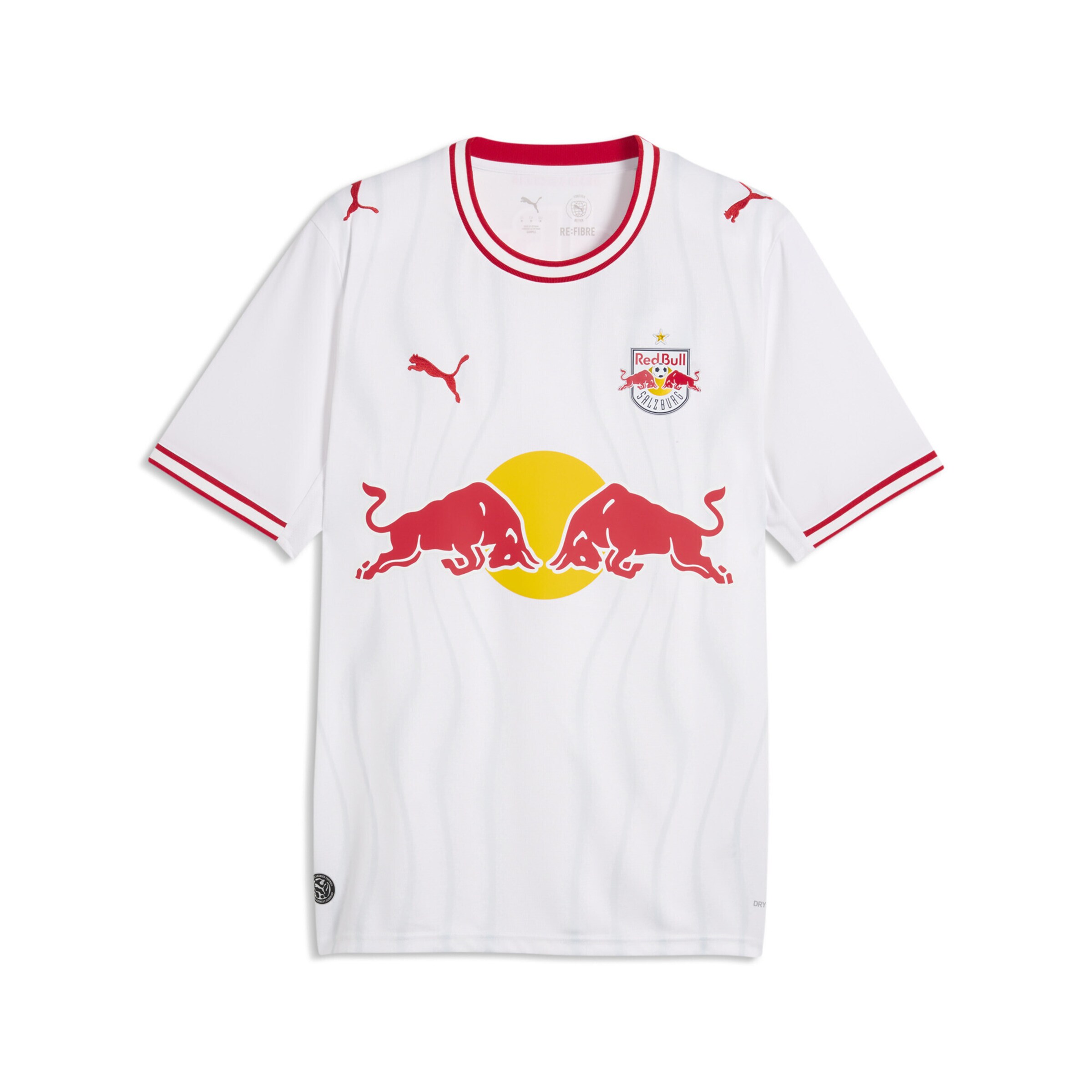 PUMA Trikot in S in gelb / blutrot / weiß, Produktansicht