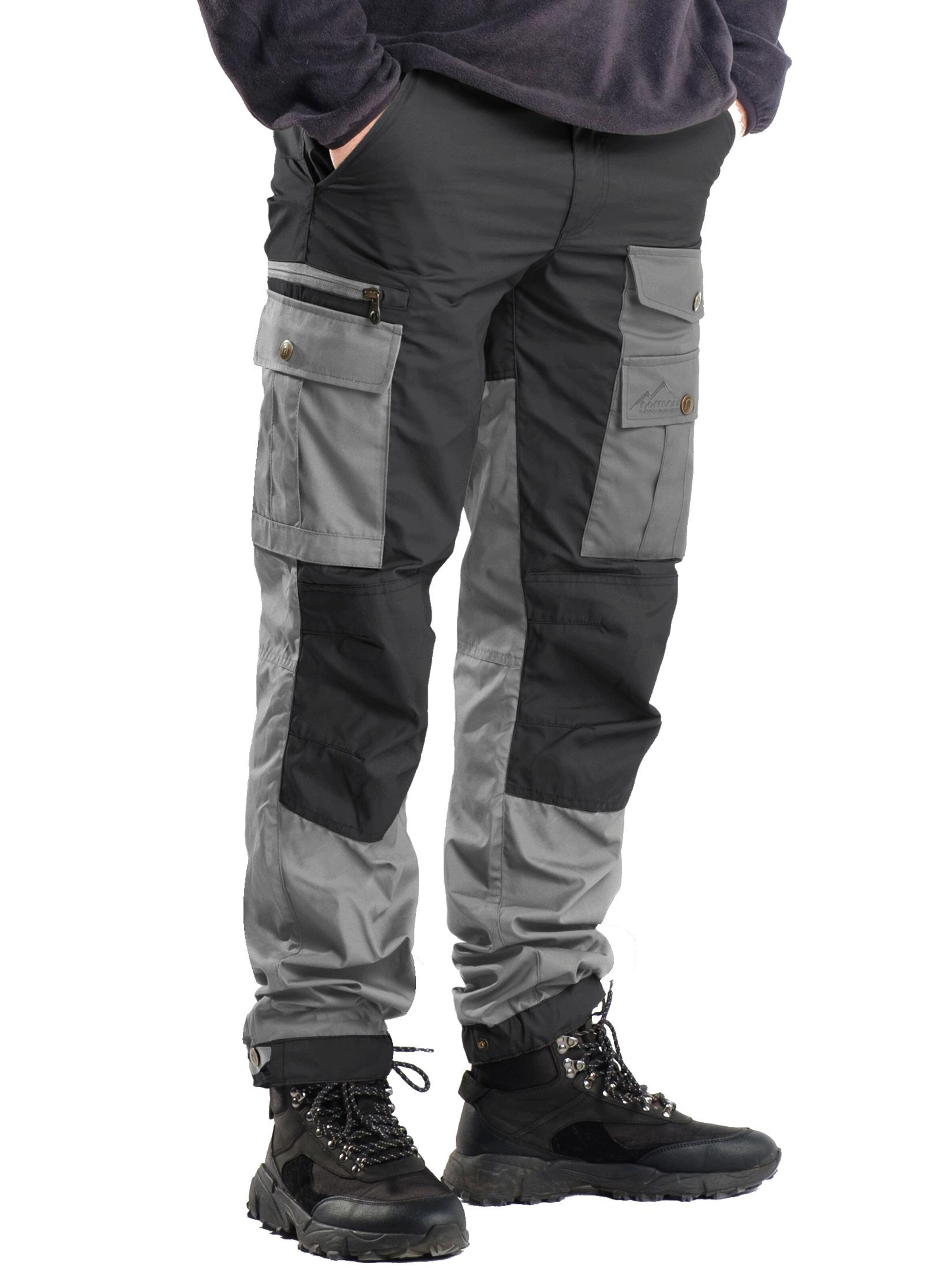 normani Regular Outdoorbroek 'Leviathan' in Grijs