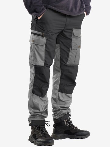 Regular Pantalon outdoor 'Leviathan' normani en gris