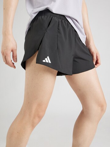 ADIDAS PERFORMANCE Обычный Спортивные штаны 'ADIZERO' в Черный