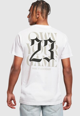 Mister Tee Shirt 'Own Your Game' in White: front
