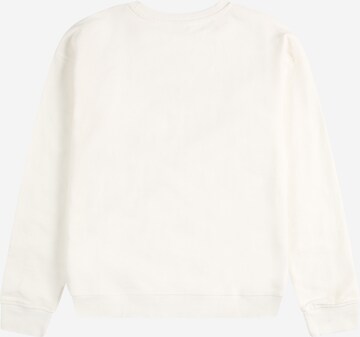 MANGO KIDS Sweatshirt 'Stuff' i vit