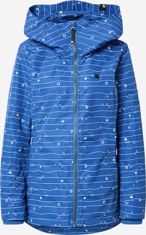 Alife and Kickin Between-Season Jacket 'Lilou' in Blue: front