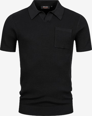 INDICODE JEANS Sweater 'INHarlo' in Black: front