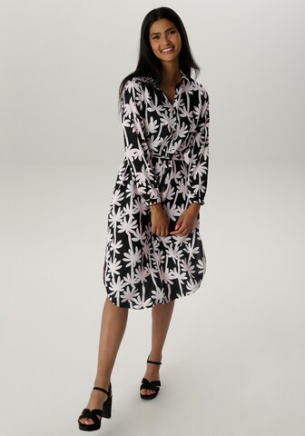 Aniston SELECTED Kleid in Schwarz: Vorderseite