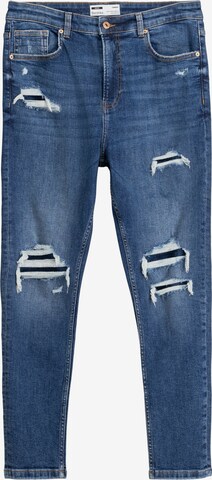 Skinny Jeans di Bershka in blu: frontale
