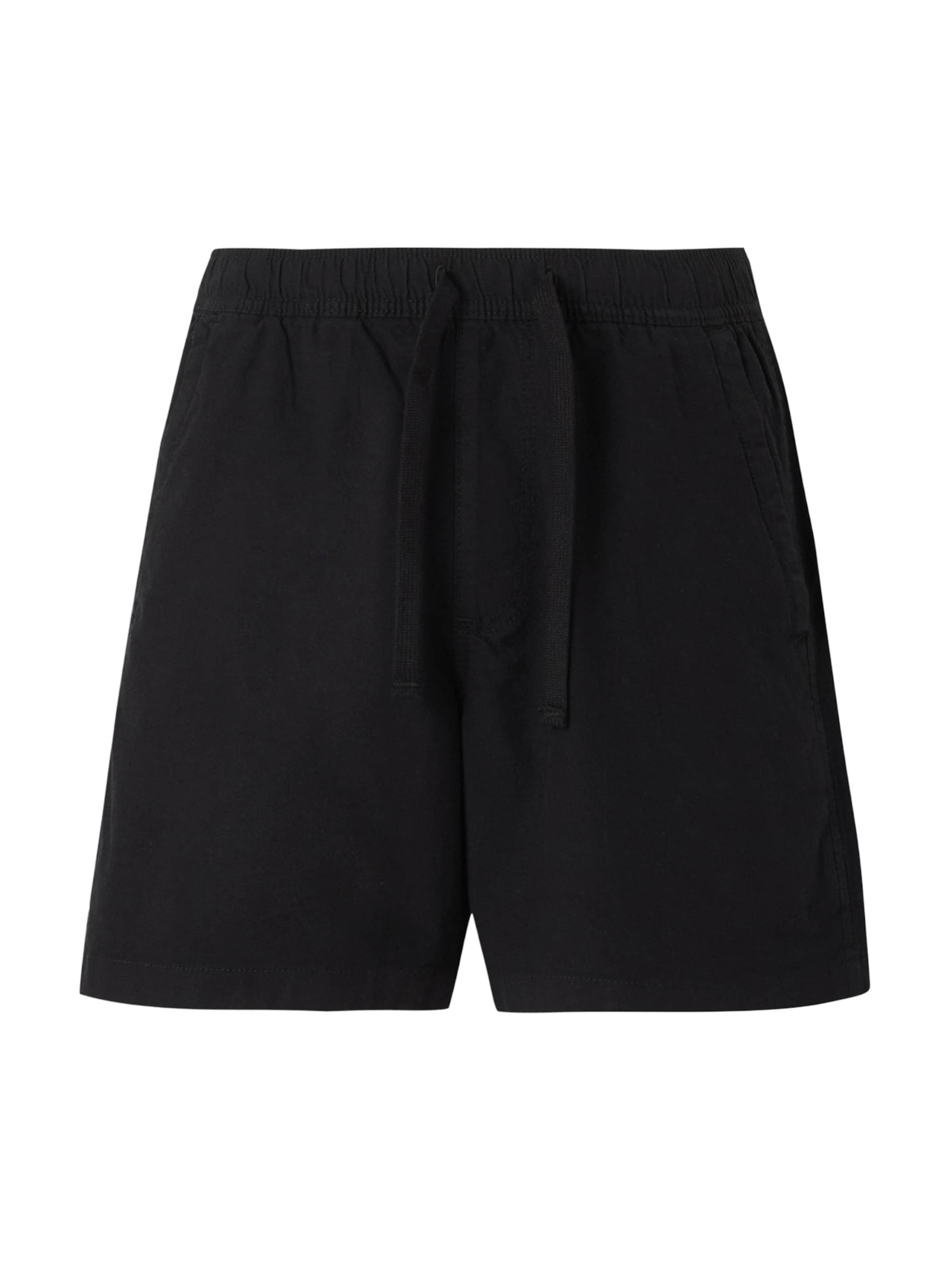 Pantalon HOLLISTER en noir : devant