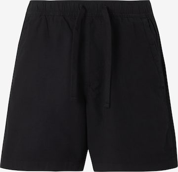 Pantalon HOLLISTER en noir : devant