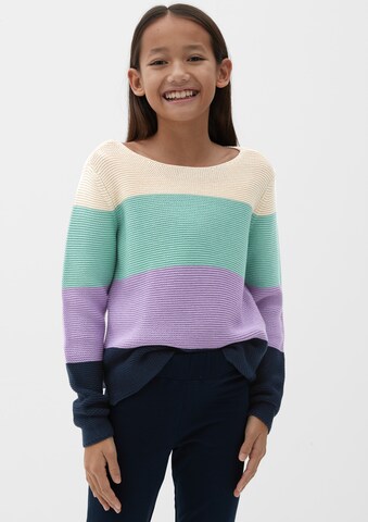 s.Oliver Sweater in Mixed colors: front