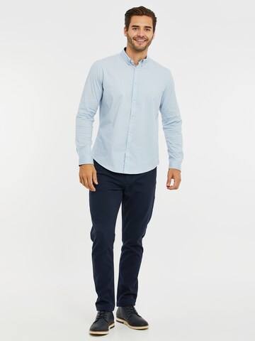 Threadbare Regular fit Business Shirt 'Dapper' in Blue