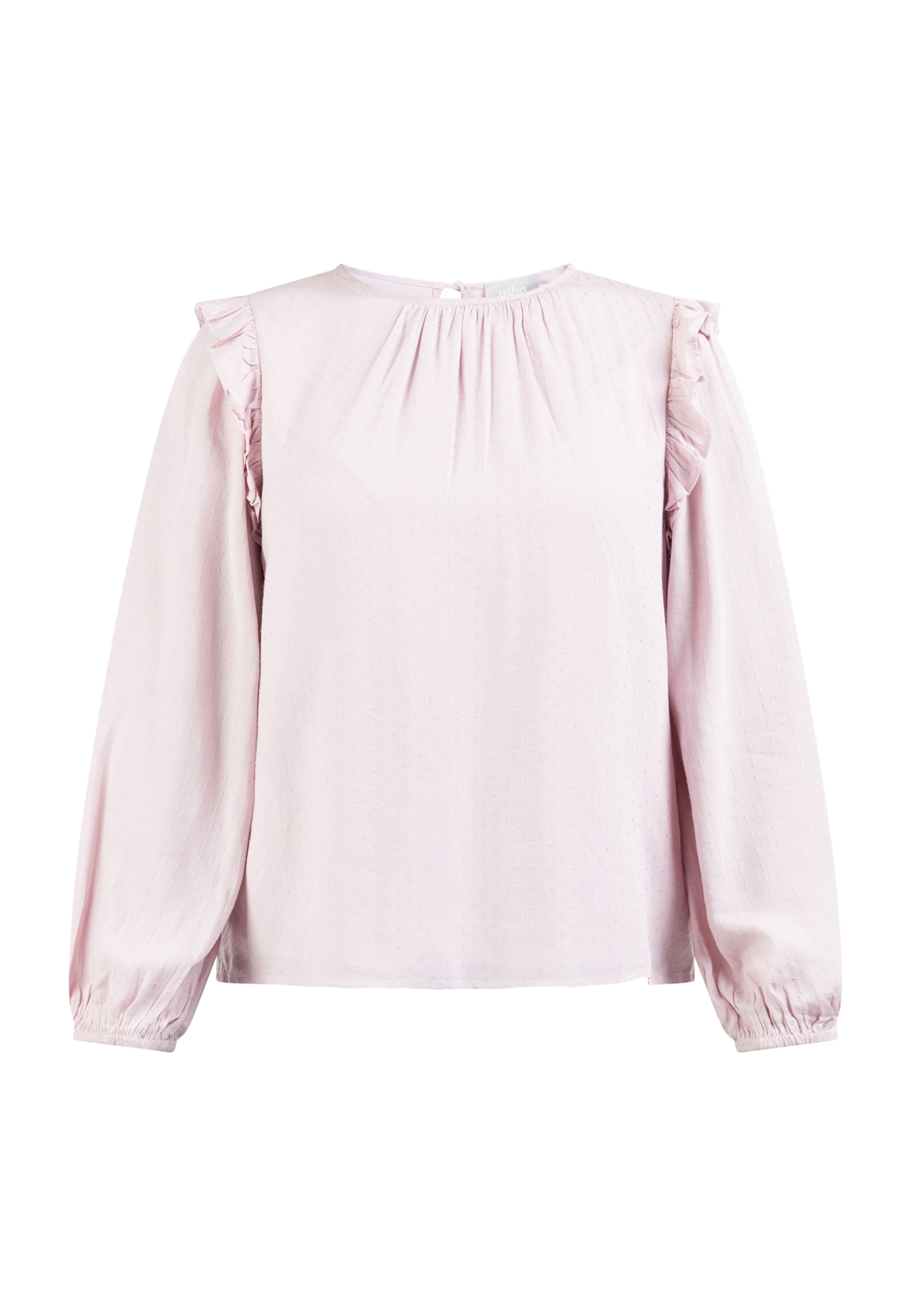 Usha Bluse in Lila: Vorderseite
