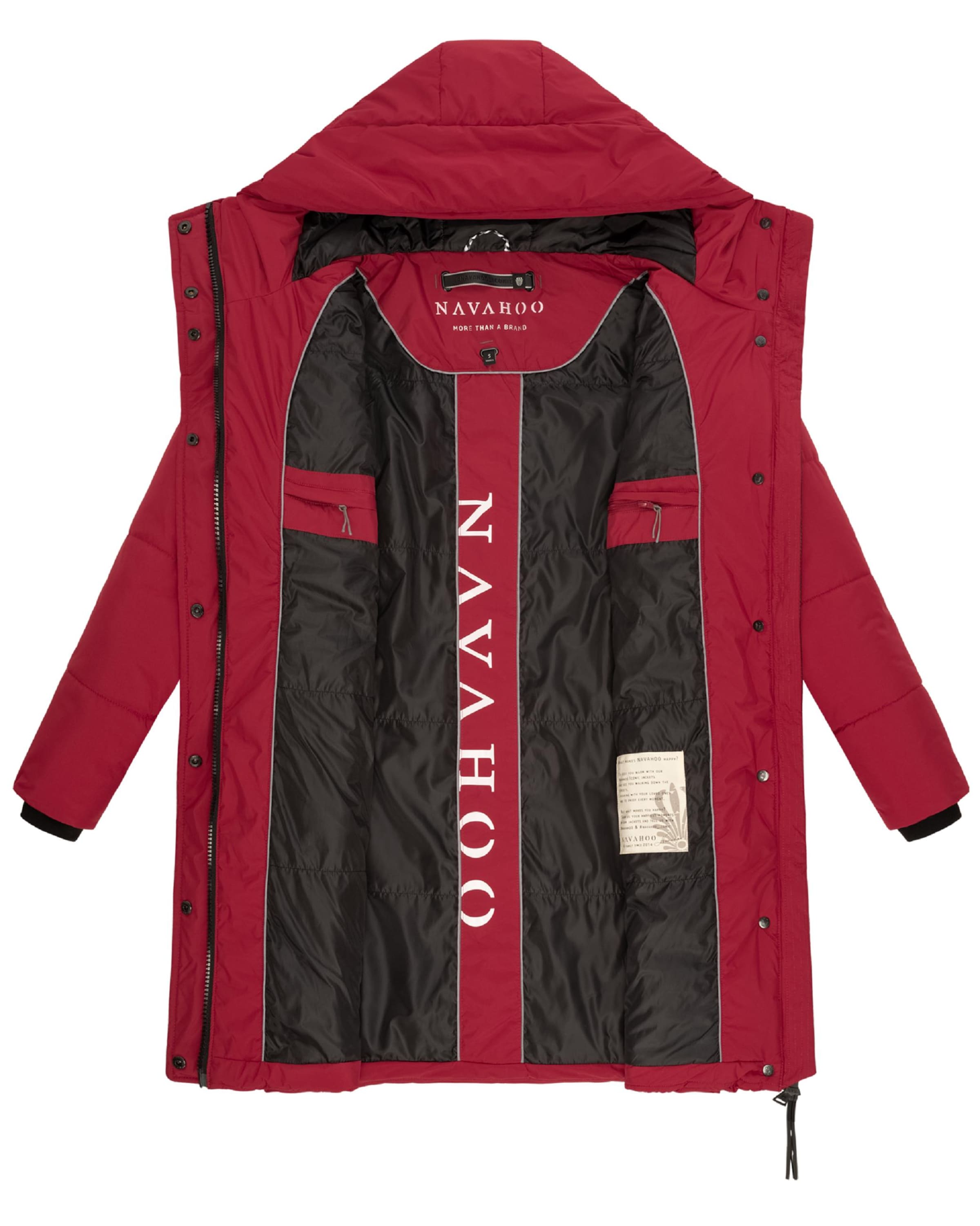Palton de iarnă 'Zuckertatze XIV' de la NAVAHOO pe roșu