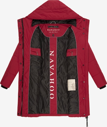 NAVAHOO Зимнее пальто 'Zuckertatze XIV' в Красный
