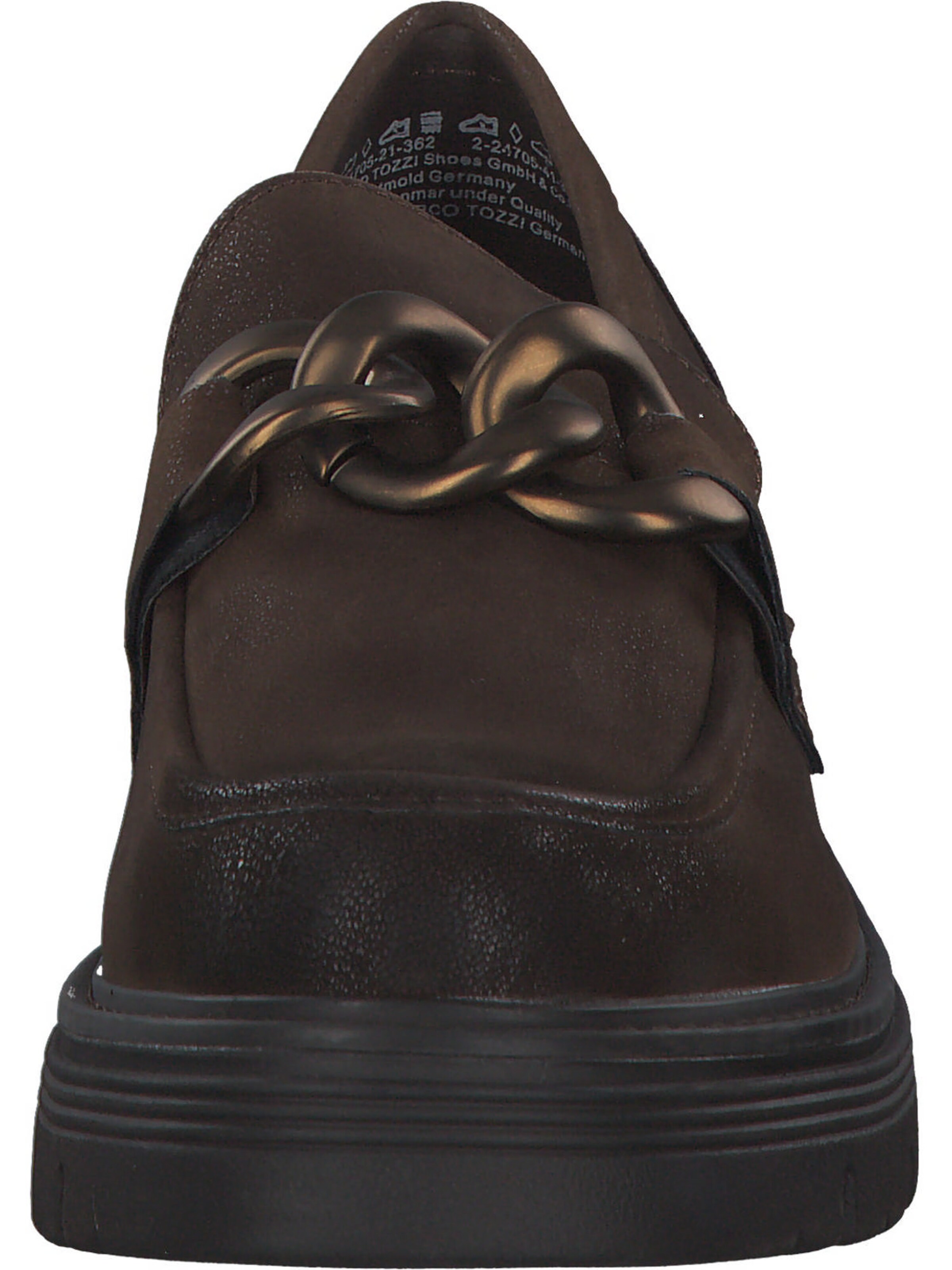 MARCO TOZZI Slipper in Braun