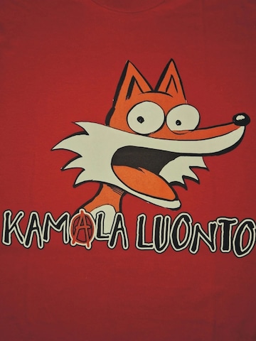 Maglietta 'Bad Nature Fox  T-Shirt' di Bad Nature in rosso