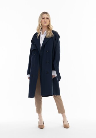 DreiMaster Klassik Between-seasons coat in Blue