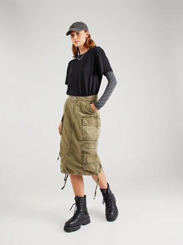 ALPHA INDUSTRIES Юбка в Зеленый