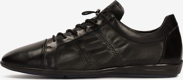 Kazar Platform trainers in Black: front