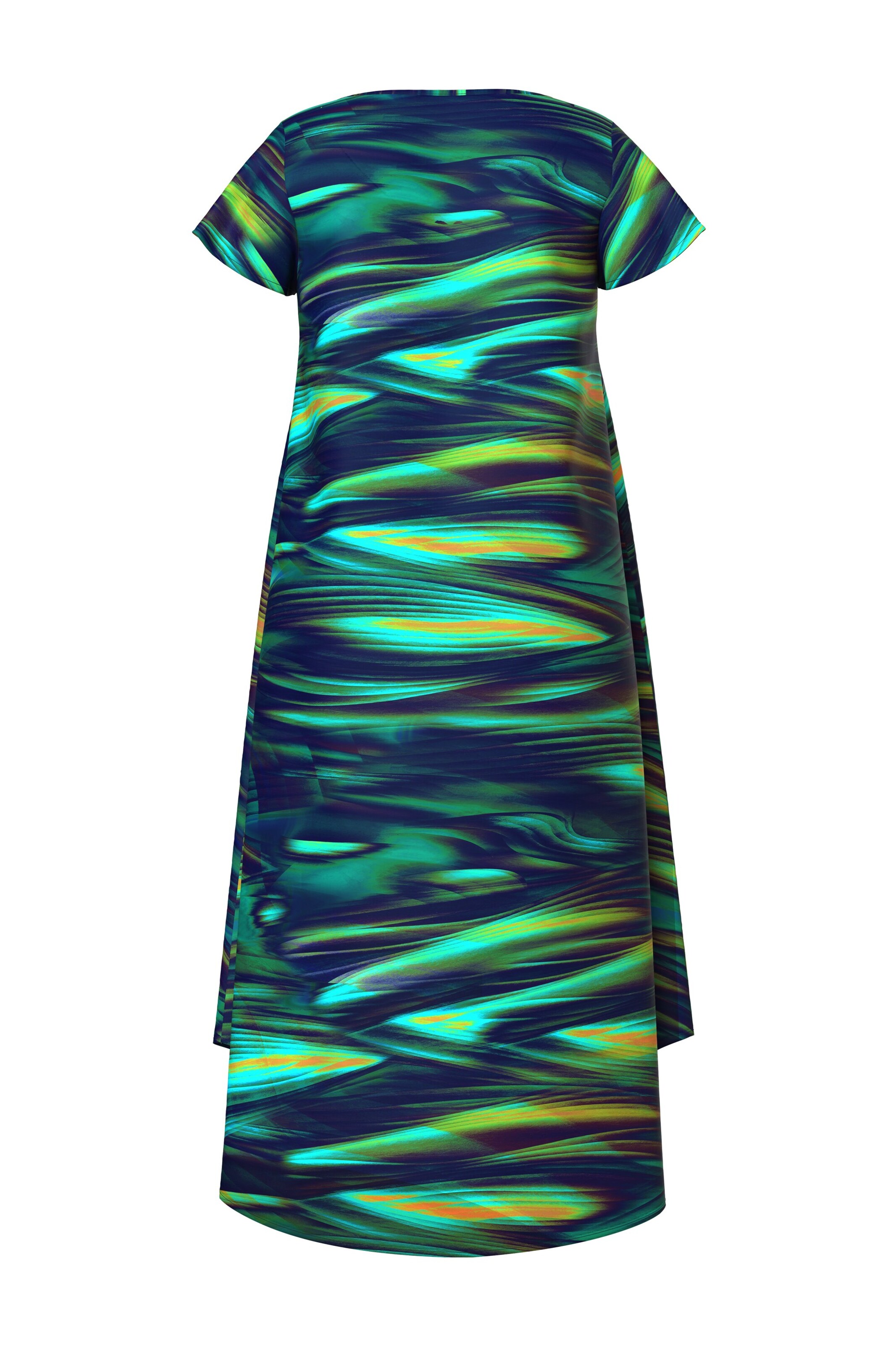 Ulla Popken Strandkleid in Grün