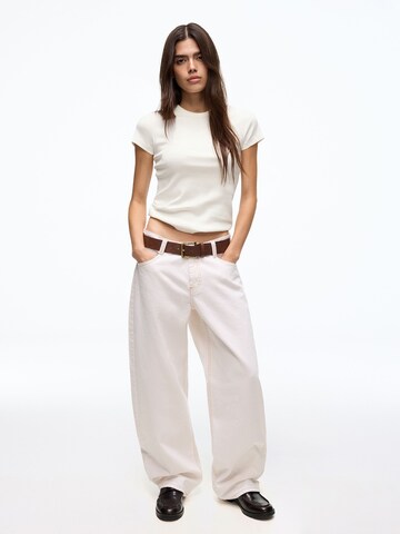 Bershka Tričko - Biela