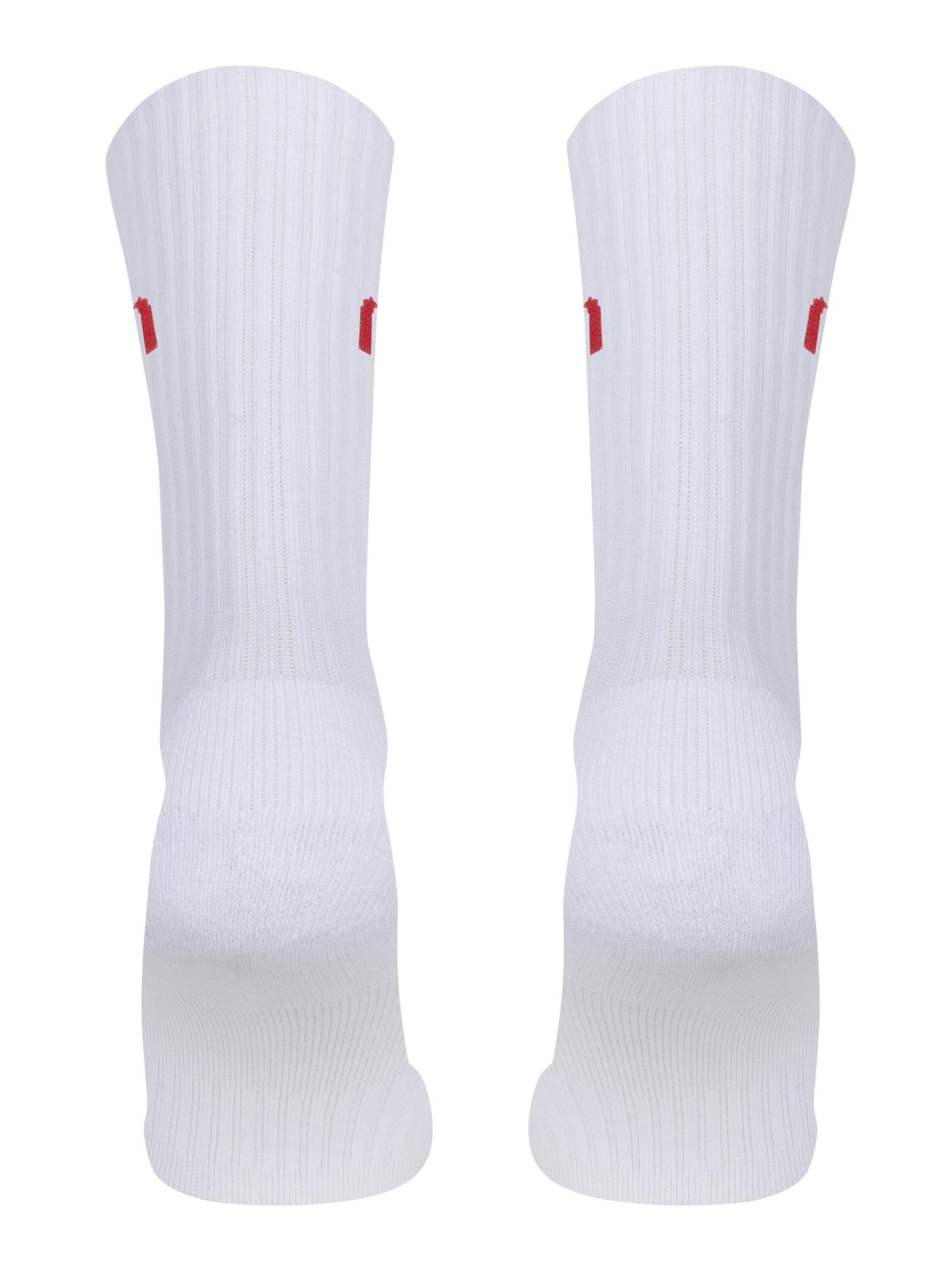 Chaussettes de sport normani en blanc