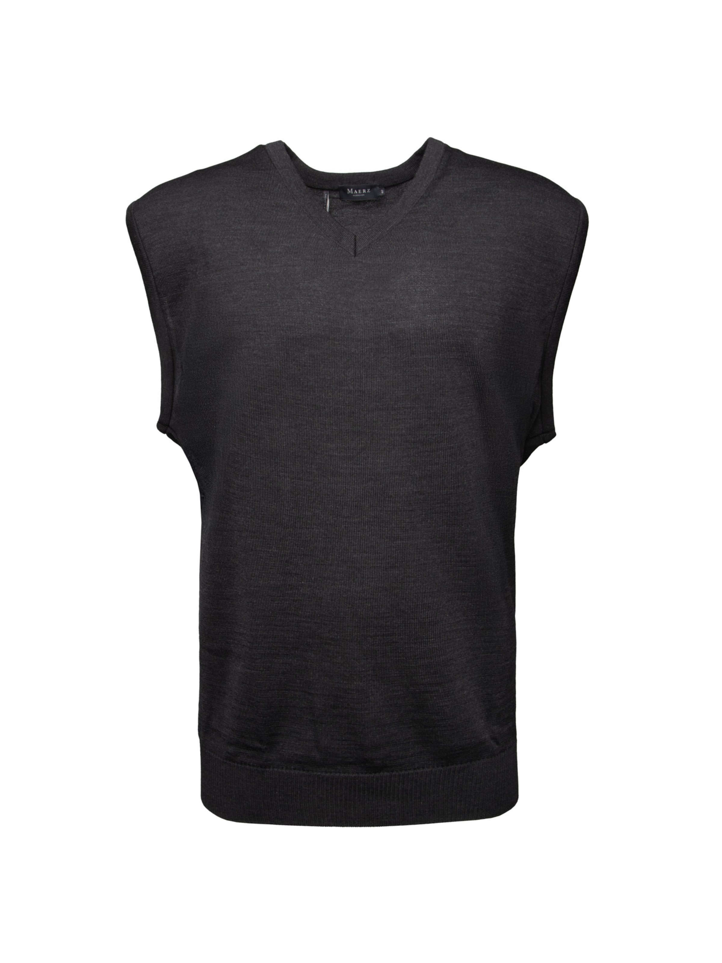 Canottiera di MAERZ Muenchen in grigio: frontale