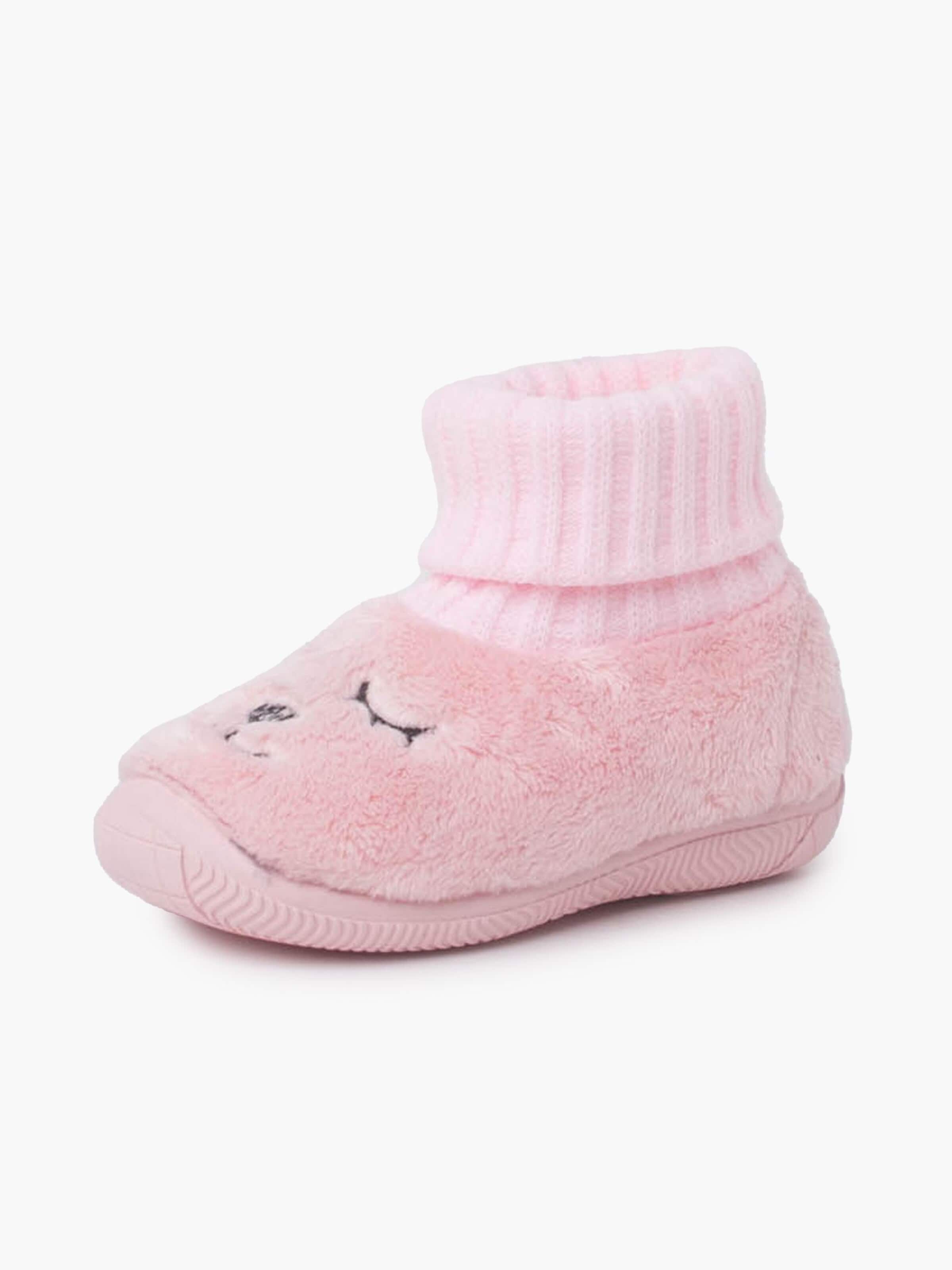 Pantoufle Pisamonas en rose : devant