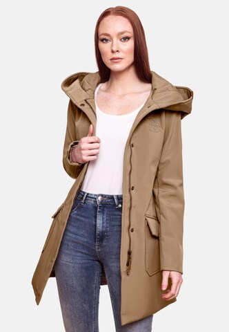 MARIKOO Raincoat 'Mayleen' in Brown