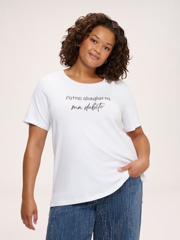 Fiorella Rubino Shirt in Wit