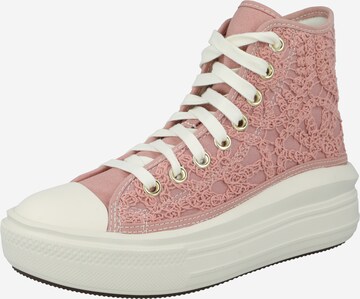 Baskets hautes 'Move' CONVERSE en rose : devant