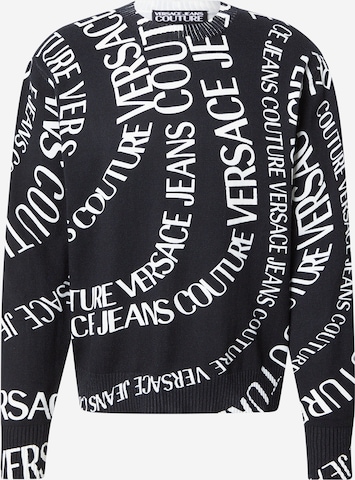 juoda Versace Jeans Couture Megztinis: priekis