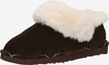 Barbour Slippers 'Nancy' in Brown: front