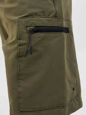 Loosefit Pantalon cargo 'JPSTJaiden Marcher' JACK & JONES en vert