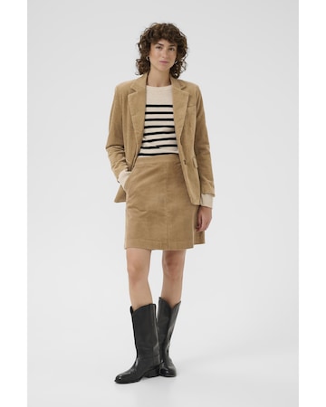 Part Two Nederdel 'Lings' i beige: forside