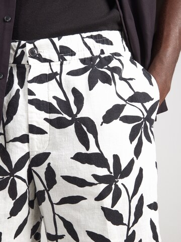 Loosefit Pantalon Calvin Klein en blanc