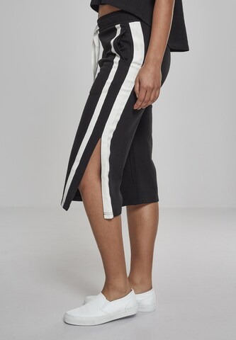 Urban Classics Wide leg Trousers in Black