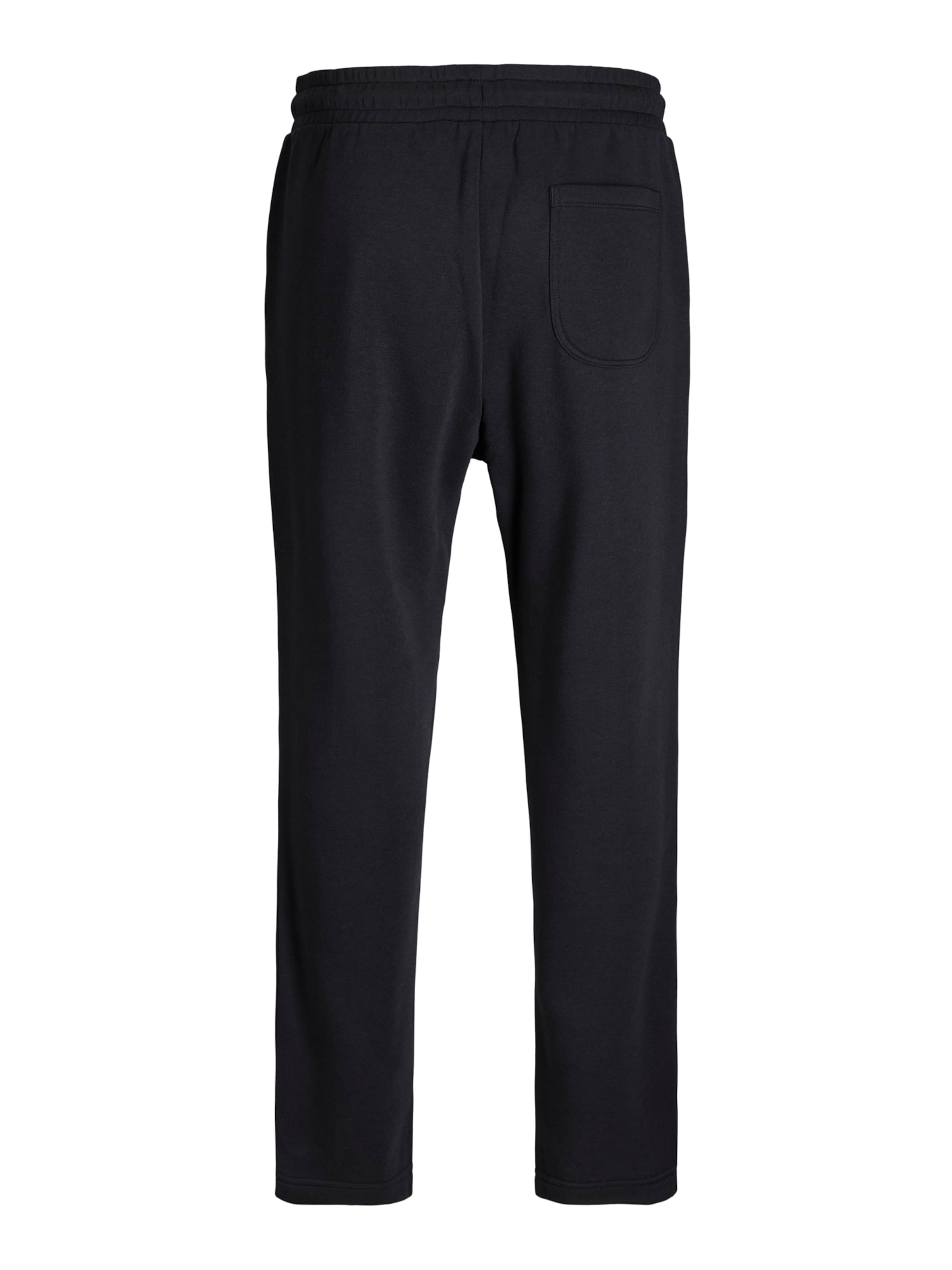 Jack & Jones Plus Loosefit Bukser 'JPSTKane Bradley' i sort