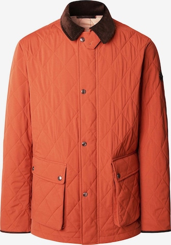Veste mi-saison Hackett London en orange : devant
