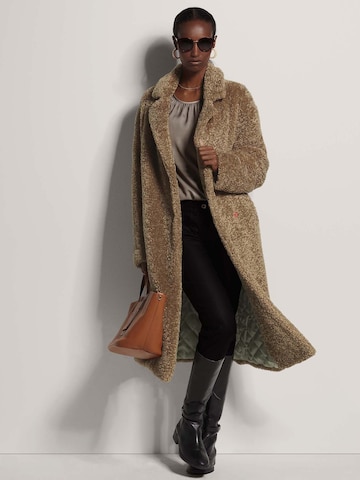 MADELEINE Between-Seasons Coat in Brown
