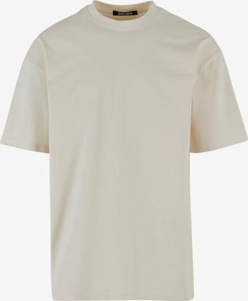 T-Shirt DEF en beige : devant